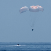 SpaceX Crew Dragon makes historic 1st splashdown to return NASA astronauts